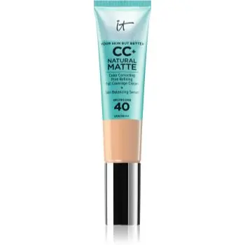 IT Cosmetics Your Skin But Better CC+ Natural Matte crema CC pentru un aspect mat