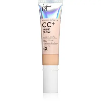IT Cosmetics Your Skin But Better CC + Nude Glow crema CC pentru o piele mai luminoasa