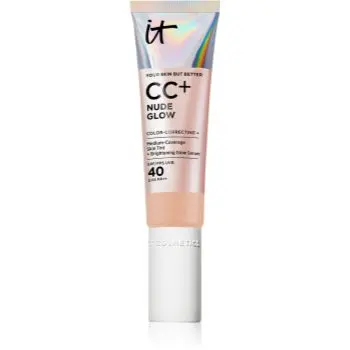 IT Cosmetics Your Skin But Better CC + Nude Glow crema CC pentru o piele mai luminoasa