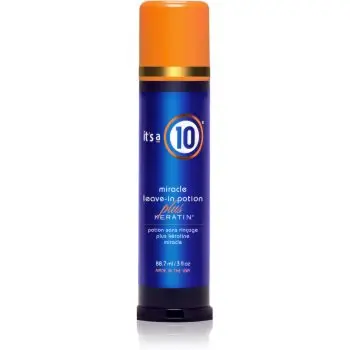 it's a 10 Plus Keratin Miracle Leave-in Potion balsam fără clătire pentru un par stralucitor si catifelat