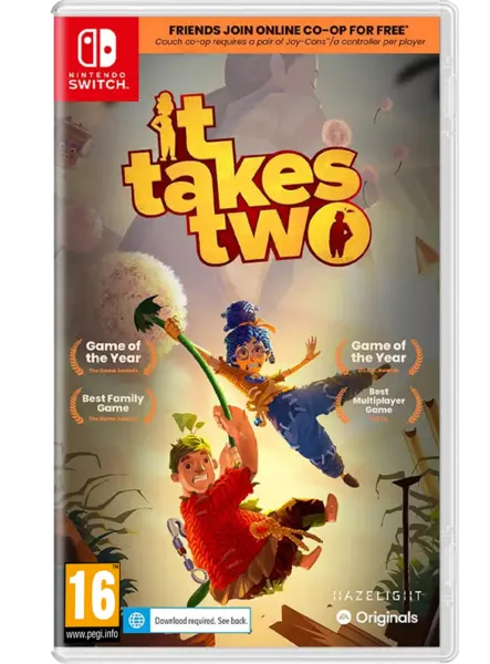 It Takes Two Code in Box Нинтендо Суич