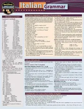 Italian Grammar: A Quickstudy Laminated Language Reference Guide/Sally-Ann del Vino