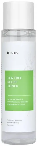 iUNIK Tea Tree Relief Toner facial, 200 ml