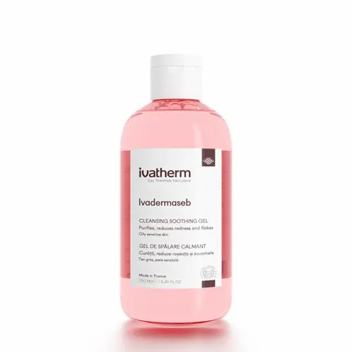 Ivatherm Ivadermaseb Gel spalare calmant 250ml Zephyr Labs