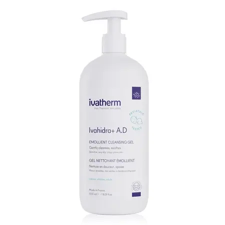 IVATHERM IVAHIDRA+ A.D GEL DE SPALARE EMOLIENT 500ML