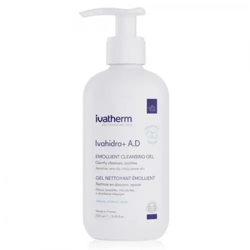 Ivatherm Ivahidra+ AD gel spalare emolient x 250ml Zephyr Labs