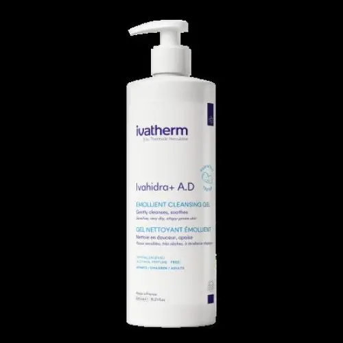 Ivatherm Ivahidra+ AD gel spalare emolient x 450ml Zephyr Labs