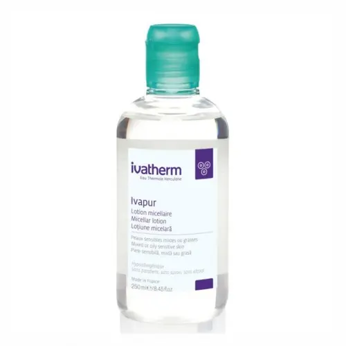 Ivatherm Ivapur lotiune micelara piele sensibila ten mixt - gras 250ml Zephyr Labs
