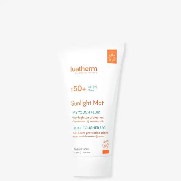 Ivatherm Sunlight mat crema hidratanta SPF50+ 50ml
