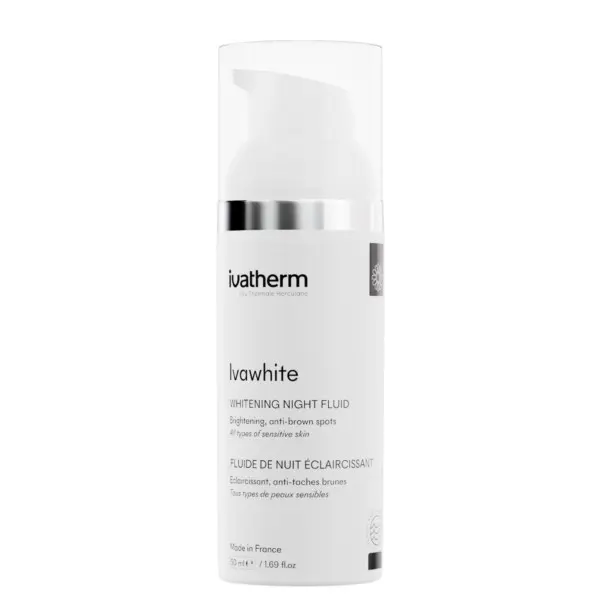 Ivawhite Fluid de Noapte Depigmentant cu Acid Glicolic 5.5%, 50ml, Ivatherm