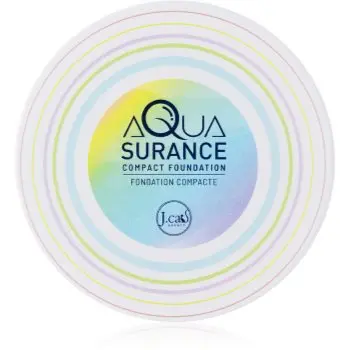 J.Cat Beauty Aquasurance pudra compacta pentru acoperire medie spre maxima
