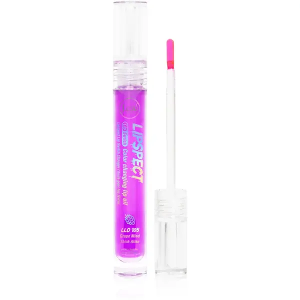 J.Cat Beauty Lipspect ulei pentru buze care își schimbă culoarea culoare 105 Grape Minds Think Alike 3 ml