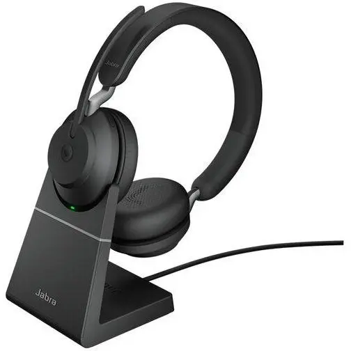 Jabra Casti cu microfon Jabra Evolve2 65 UC Stereo, Bluetooth, Negru