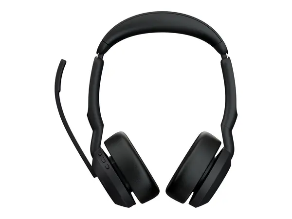 Jabra Evolve2 55 MS Stereo - Bluetooth 5.2, ANC, USB C, Link380c, 8 microfoane