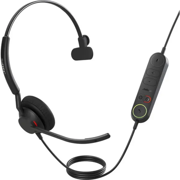 Jabra Jabra Engage 40 Casti Prin cablu Banda de fixare pe cap Birou/Call center USB tip-C Bluetooth Negru (4093-419-299)