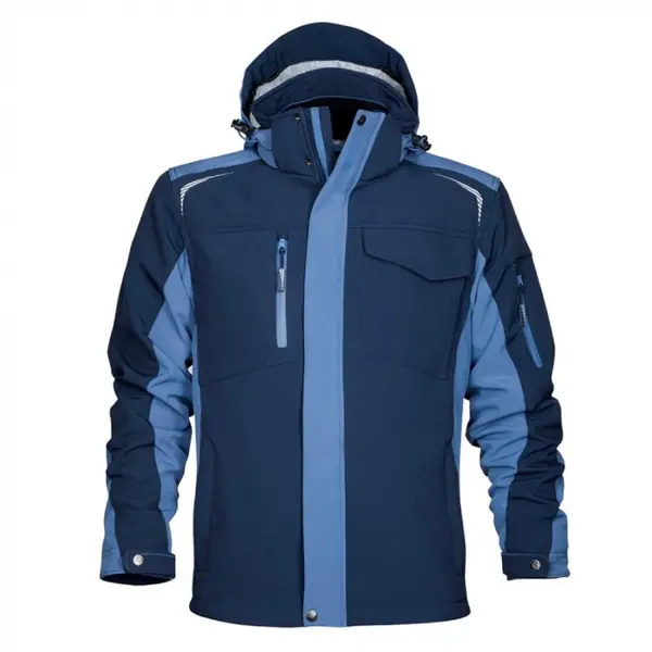 Jacheta barbati albastra softshell impermeabila, culoarea albastru, Ardon R8ED S, ALBASTRU