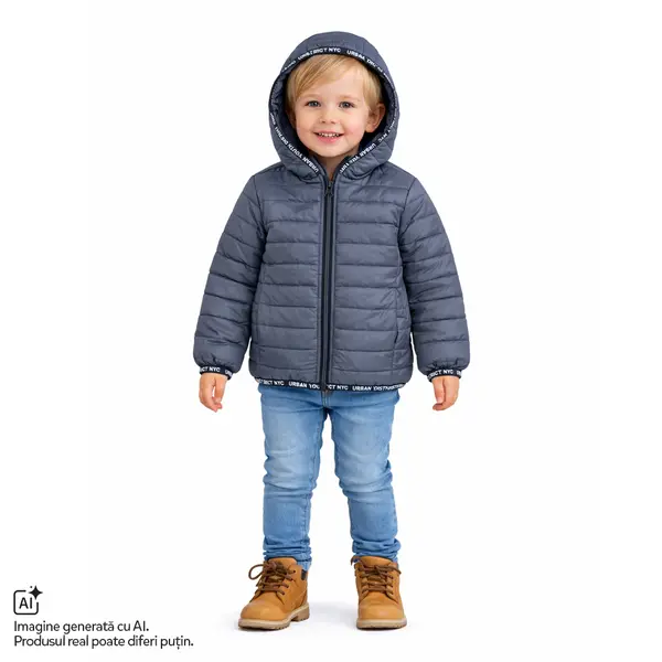Jacheta copii Chicco, gri, 00721-69MC