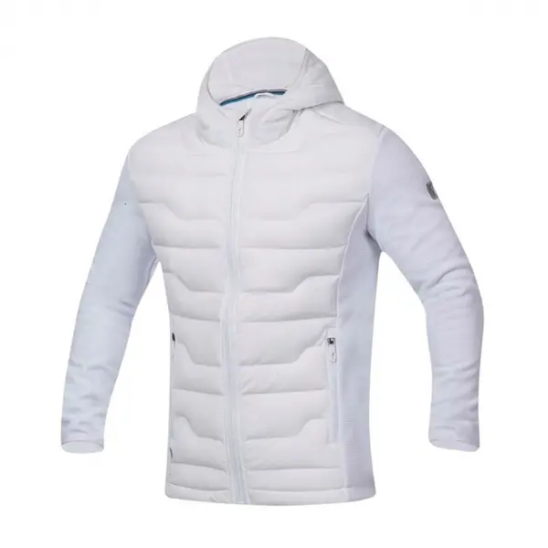 Jacheta de iarna cu gluga alba, 88% nailon, 12% spandex, Ardon NYPAXX 4XL, ALB