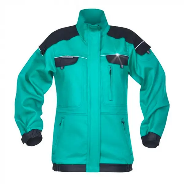 Jacheta de lucru femei verde, 100% bumbac, Ardon COOL TREND L, VERDE
