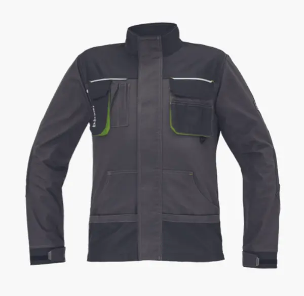 Jachetă de lucru Greendale antracit/verde lime mărimea 56 Jachetă de lucru Greendale antracit/verde lime mărimea 56