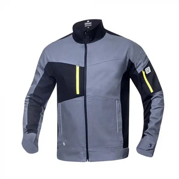 Jacheta de lucru gri-deschis 98% bumbac, Ardon 4XSTRETCH L, GRI