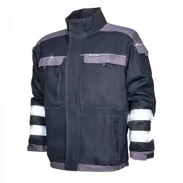 Jacheta de lucru neagra reflectorizanta, culoarea negru, COOL TREND 3XL, NEGRU