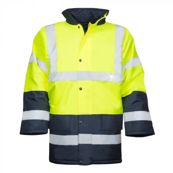 Jacheta de lucru refectorizanta culoarea galben barbati, REF 601 3XL, GALBEN FLUO