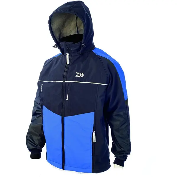 Jacheta Gore-Tex Infinium Soft Shell Black/Blue marime M