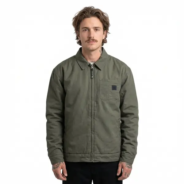 Jacheta Heritage Worker Fostex Garments – Washed Olive - 2XL