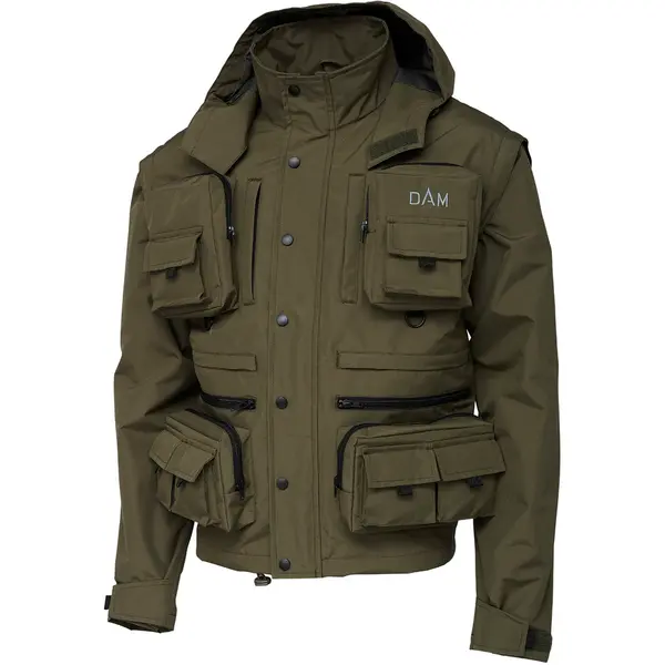 Jacheta Iconic Fly Jacket Green Marime 2XL