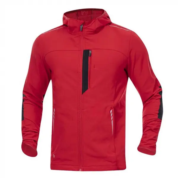 Jacheta impermeabila rosie cu gluga, culoarea rosu, Ardon Breeffidry 3XL, ROȘU