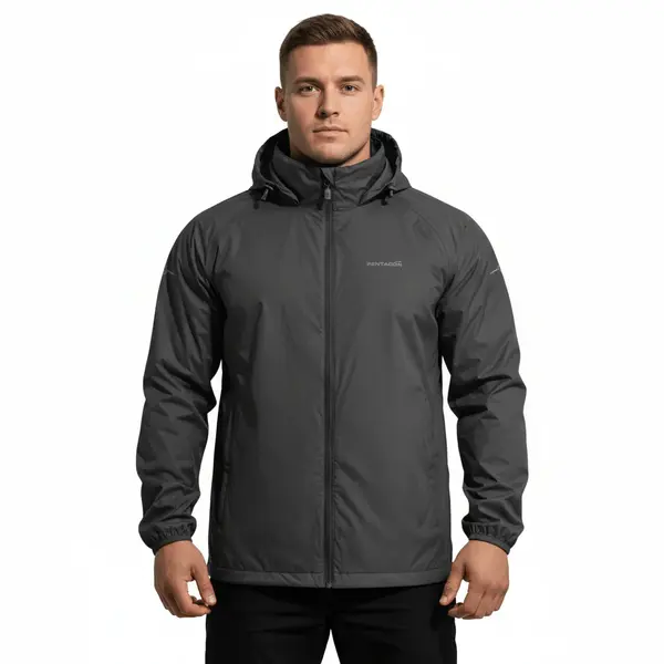 Jacheta impermeabila usoara Pentagon Cloudburst - NEGRU / L