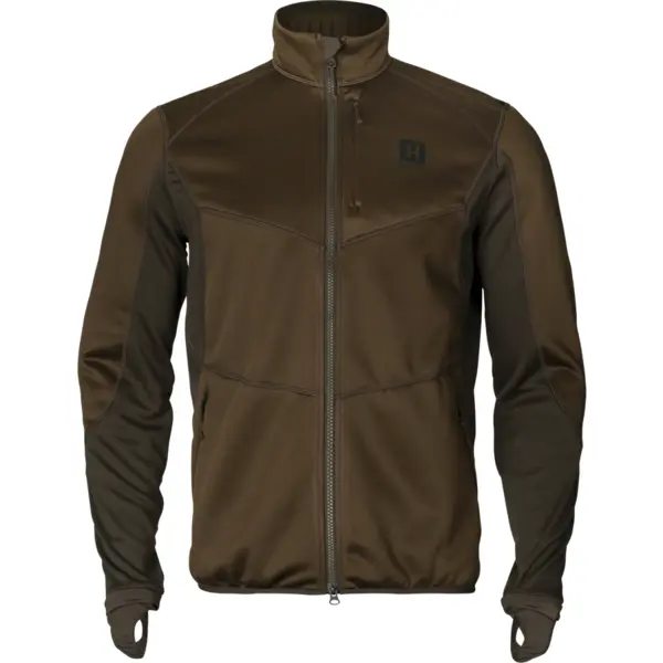 Jacheta Scandinavian Fleece Willow Green/Deep Brown