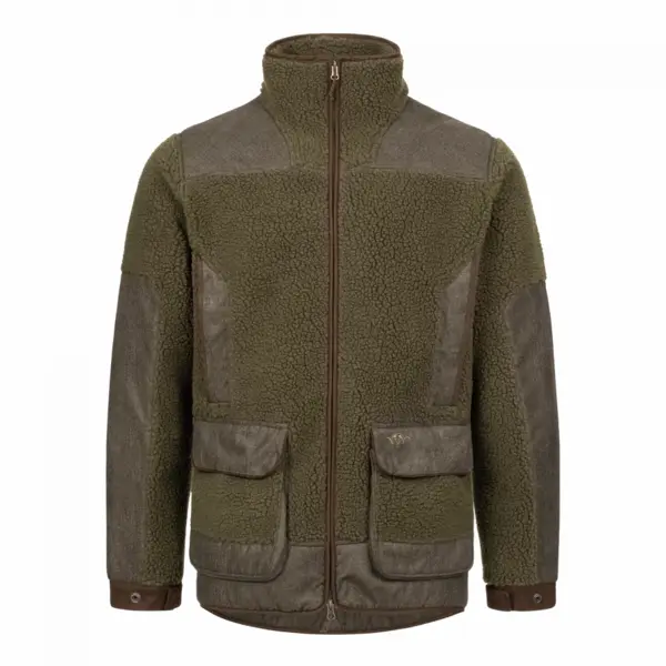 Jacheta Sherpa Fleece Dark Olive Marime M