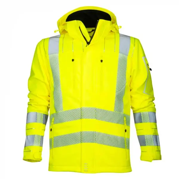 Jacheta softshell barbati reflectorizanta, galben, Ardon SIGNAL L, GALBEN FLUO