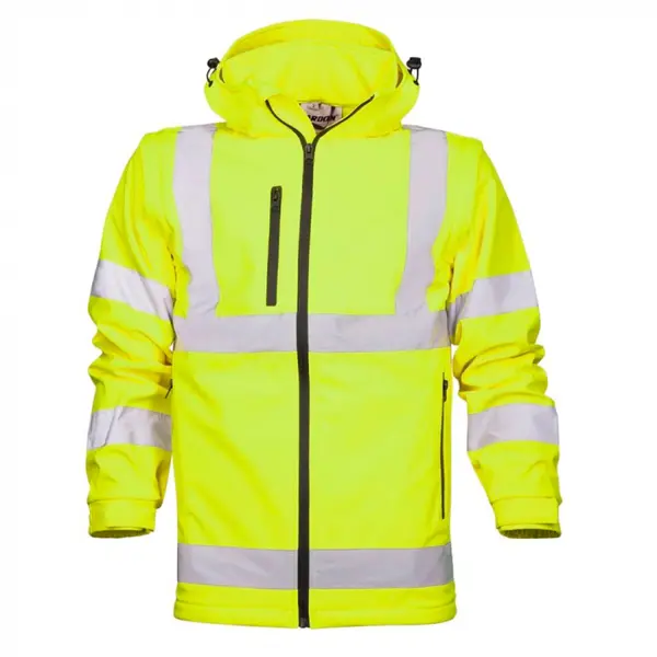 Jacheta softshell barbati reflectorizanta galbena, Ardon REF 501 3XL, GALBEN FLUO