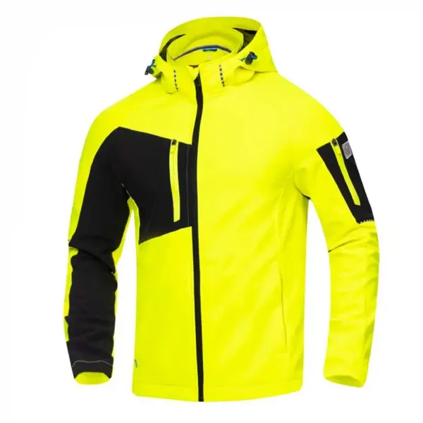 Jacheta softshell galbena cu gluga, Ardon CITYCONIC M, GALBEN