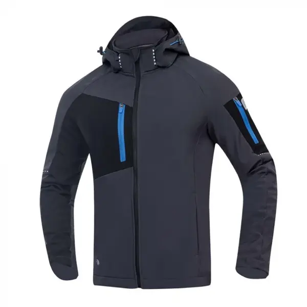 Jacheta softshell gri-inchis cu gluga, Ardon CITYCONIC S, GRI