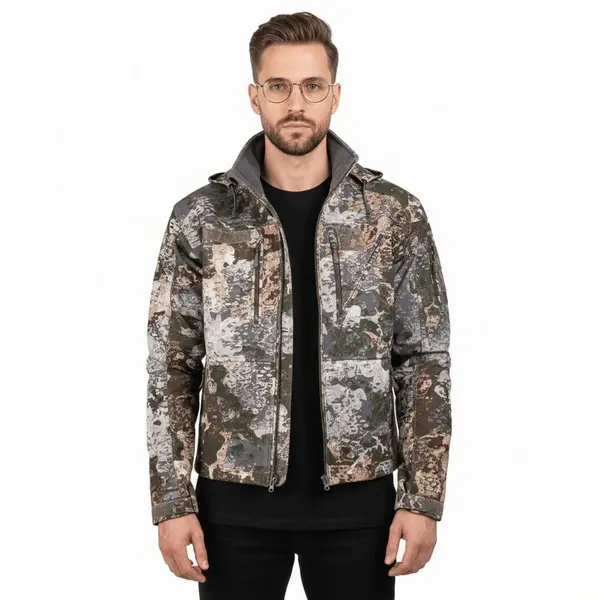 Jacheta Softshell SCU 14 camo WASP Z1B MIL-TEC® Phantomleaf® - 2XL