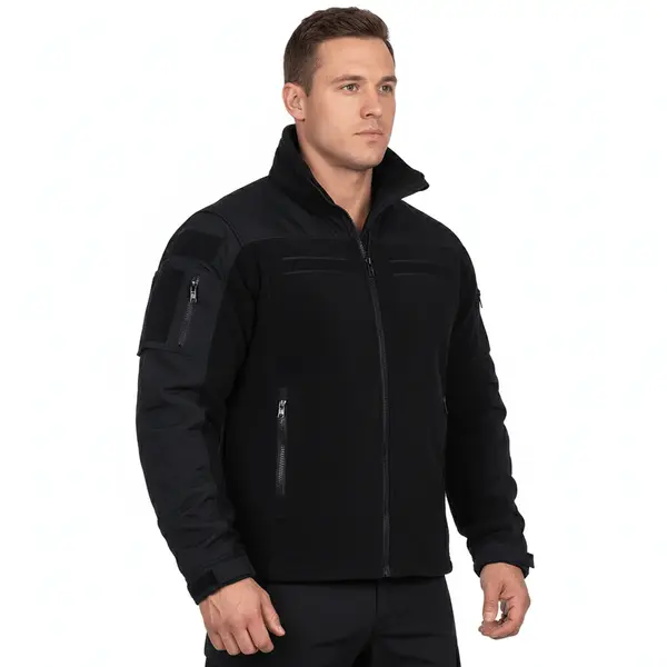 Jacheta tactica combat fleece 101INC - NEGRU / 3XL