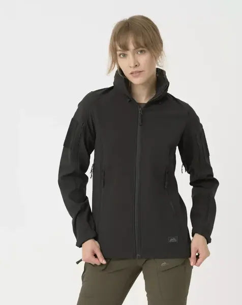 Jacheta tactica dama Helikon-Tex® Gunfighter Lady - NEGRU / S