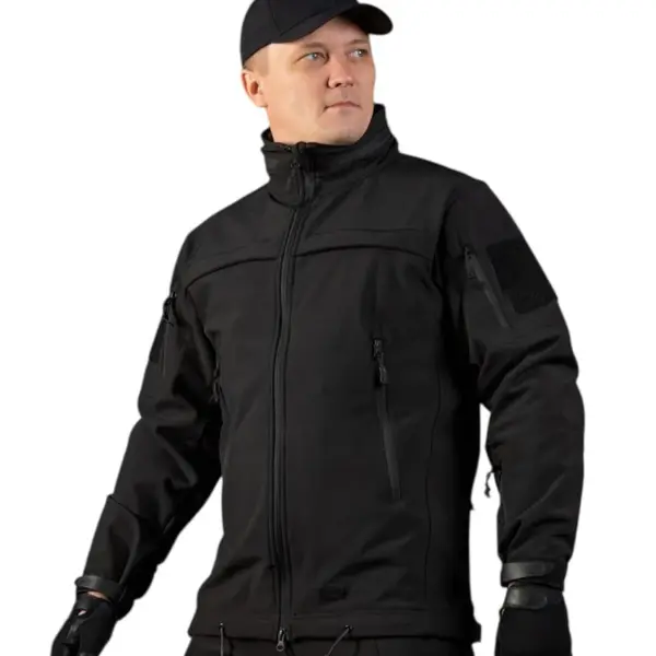 Jacheta tactica SoftShell Police M-TAC - S / NEGRU