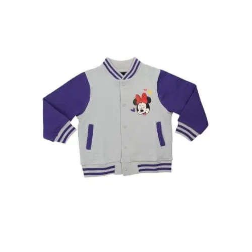 Jacheta tip colegiu pentru fetite, multicolor, 100% bumbac, Minnie Mouse, Disney Engros