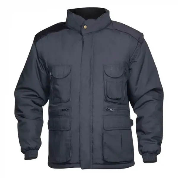 Jacheta vatuita de iarna Ardon DANNY 2 IN 1, culoarea negru, tercot 65 35, captuseala bumbac, cu maneci detasabile XS, NEGRU
