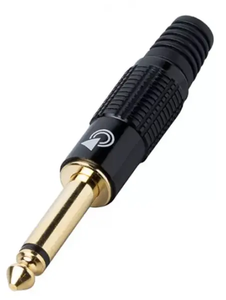 Jack mono Bespeco - S60BKB, negru