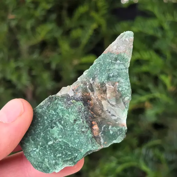 Jad verde piatra bruta model 45