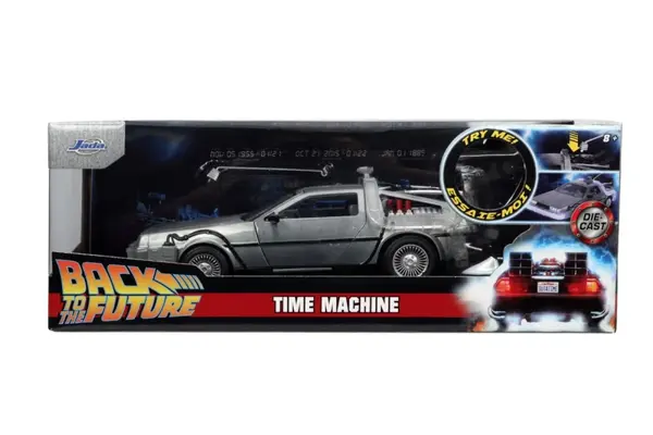 JADA BACK TO THE FUTURE MASINUTA METALICA MASINA TIMPULUI SCARA 1 LA 24