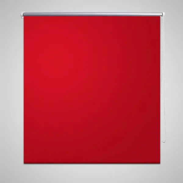 Jaluzea opaca rulabila, 60 x 120 cm, rosu