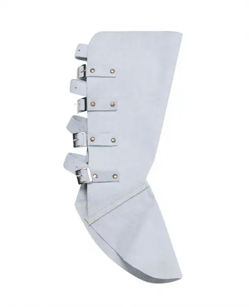 Jambiere din piele pentru sudura GAL, culoarea gri, Ardon GRI