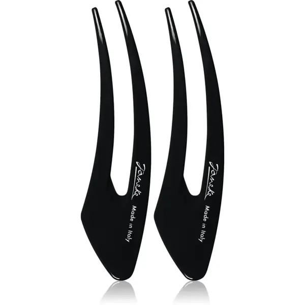 Janeke Hair Clip agrafe de par Black 13 cm